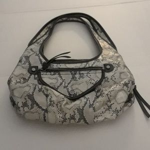 Simply Vera Vera Wang  snakeskin hobo bag